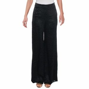 ALEXIS **JADA** FOLD OVER WAISTBAND WIDE LEG PANTS IN BLACK FOREST ALEXIS **JADA** FOLD OVER WAISTBAND WIDE LEG PANTS IN BLACK FOREST